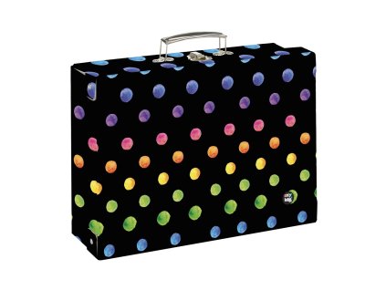 Kufřík lamino hranatý A4 OXY GO Dots