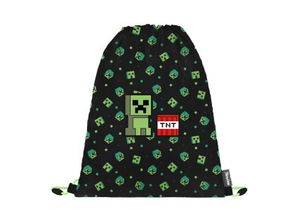 Sáček na cvičky OXY NEXT Green Cube 9-73624