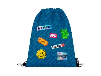 Sáček na cvičky OXY GO Stickers 9-74124