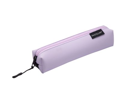 Pouzdro etue PASTELINI PU úzká + elastic  fialová