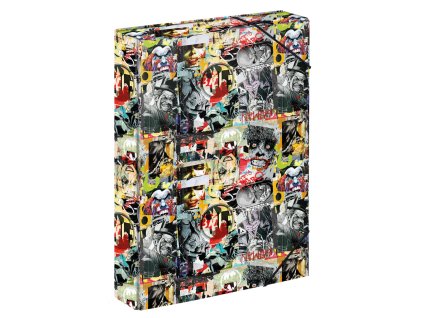 BAAGL Box na sešity A4 Jumbo Batman Komiks