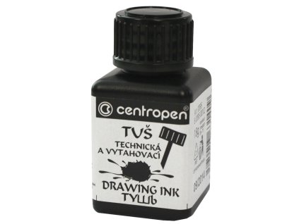 Technická tuš Centropen 0095 černá 18g
