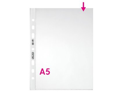Zakládací obal U A4 Herlitz čirý