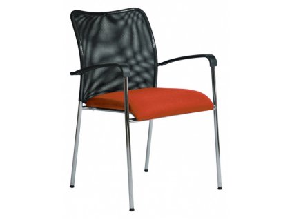 Konferenční židle SPIDER D9 meruňková