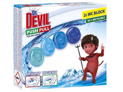 Dr. Devil WC push pull gel 2x20g Polar Aqua