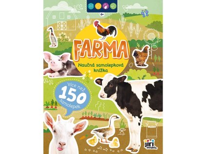 Naučná samolepková knížka 6+ Farma