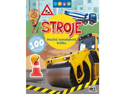 Naučná samolepková knížka 6+ Stroje