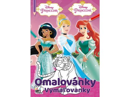 Omalovánky A4 Disney princezny