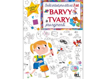 Sešit aktivit Barvy a tvary pro předškoláky
