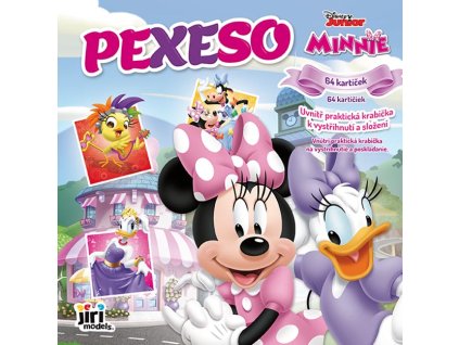 Pexeso v sešitu Minnie