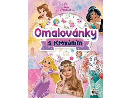 Omalovánky s tetováním Disney Princezny