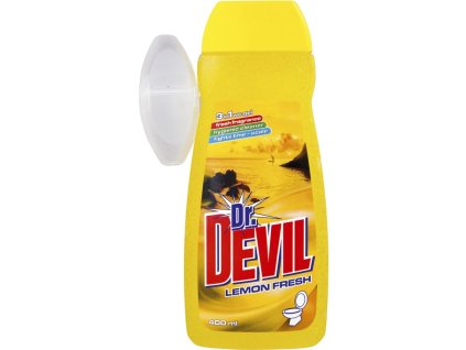 Dr. Devil Lemon Fresh WC gel 400 ml s košíčkem