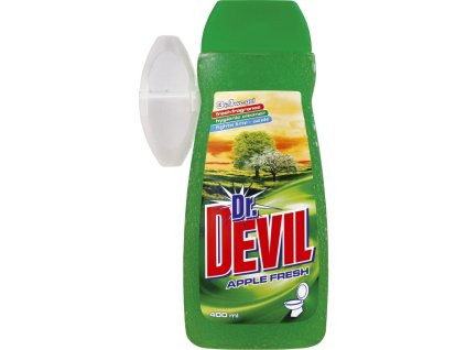 Dr. Devil Apple Fresh WC gel 400 ml s košíčkem