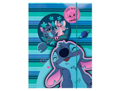 Desky Colorino Stitch 1 s gumičkou A4