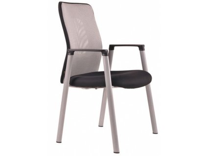 Jednací židle CALYPSO MT 12A11 sv.šedá