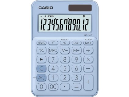 Kalkulačka CASIO MS 20UC LB modrá