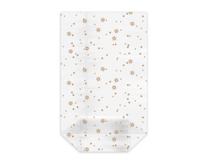 Sáček Hvězdy zlaté  14,5 x 23,5 + 6cm