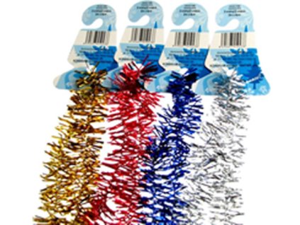 Vánoční řetěz 4cm/2m  2-vrstvý