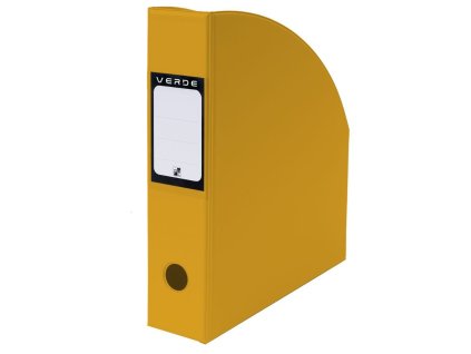 Magazín box Verde A4 hořčice