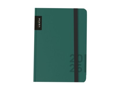 Diář týdenní Verde A6 zelená