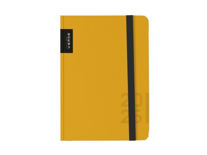 Diář týdenní Verde A6 hořčice