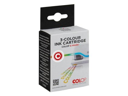 Náhradní inkoustová cartridge COLOP barevná pro e-mark