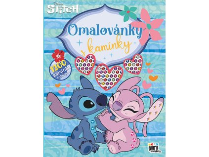 Omalovánky Lilo & Stitch s kamínky