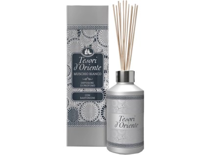 Vonné tyčinky Tesori  White musk 200ml