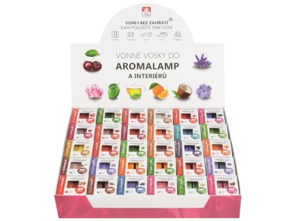 Vonný vosk - mix vůní 30 g, 8 kostiček