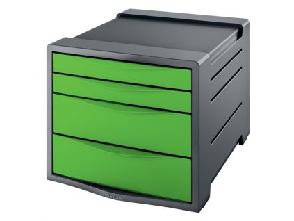 17559 zasuvkovy box esselte vivida zeleny