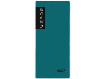 Diář PVC měsíční 2027 VERDE milano