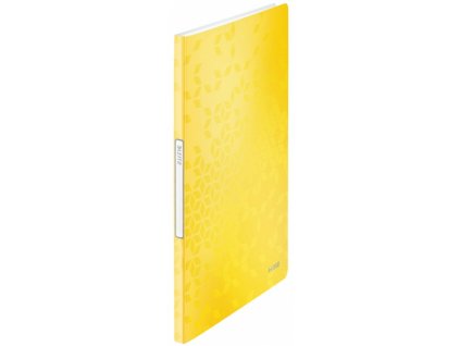 Katalogová kniha Leitz WOW 20LS A4 žlutá