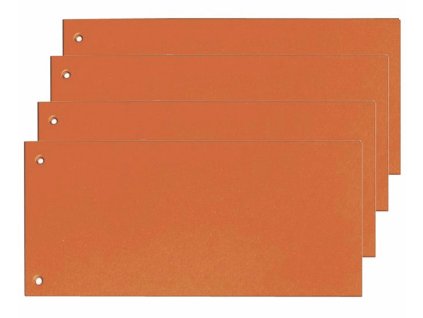 1830 papirovy rozlisovac hit 105x240mm oranzovy