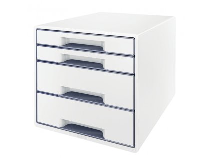 18738 zasuvkovy box leitz wow cube 4 sedy