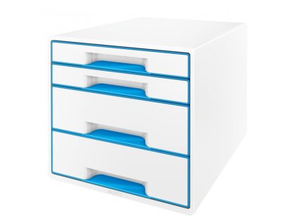 18747 1 zasuvkovy box leitz wow cube 4 modry