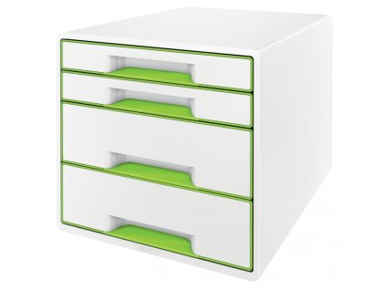 18753 zasuvkovy box leitz wow cube 4 zeleny