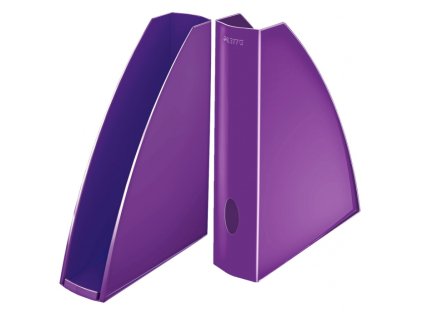 18924 stojan na casopisy leitz wow purpurovy