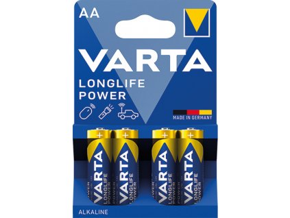 Alkalické baterie VARTA HighEnergy AA 4ks