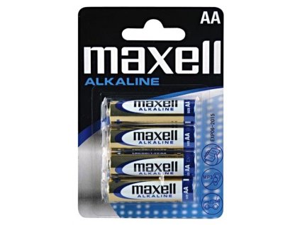 Baterie MAXELL alkalická AA 4ks