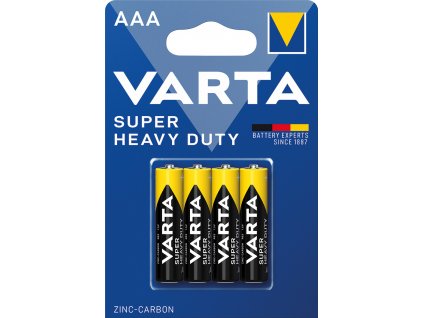 Baterie VARTA Super heavy duty AAA 4ks
