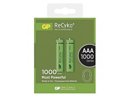 Nabíjecí baterie GP RECYKO AAA 950mAh 2ks