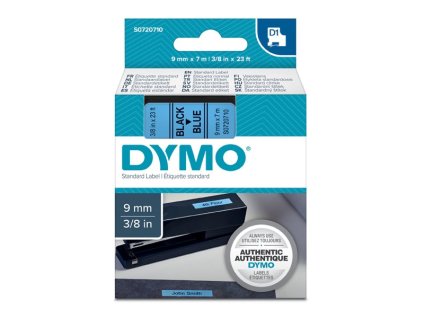 19839 1 dymo paska d1 40916 9mm x 7m cerno modra