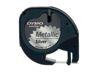 19989 1 dymo paska letratag 59429 stribrna
