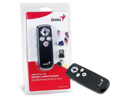 20094 1 laserove ukazovatko genius media pointer 100