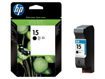 20334 1 originalni inkoust hp c6615de no 15 cerny