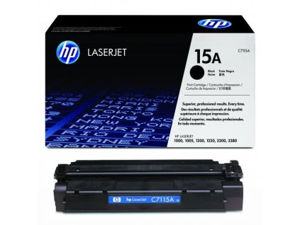 Originální toner HP C7115A černý