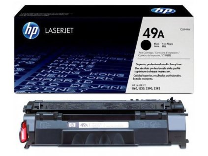 Originální toner HP Q5949A černý