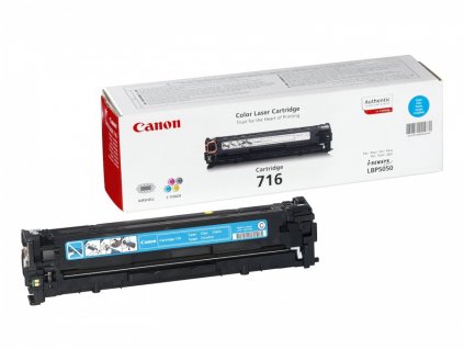 Originální toner Canon CRG716C modrý