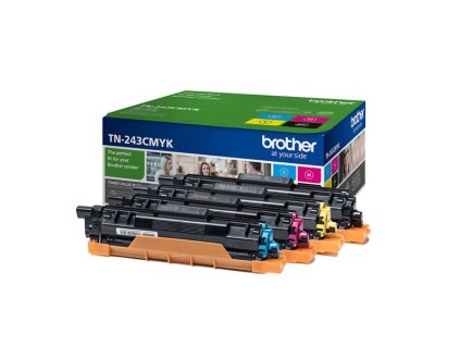 21225 1 originalni sada toneru brother tn243cmyk 4x1000str
