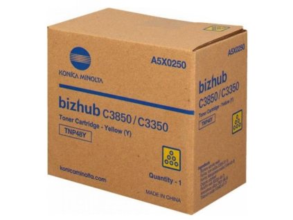 21300 1 originalni toner minolta tnp 49y zluty
